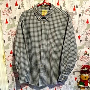 Red Head — Mens Large — Gray/White